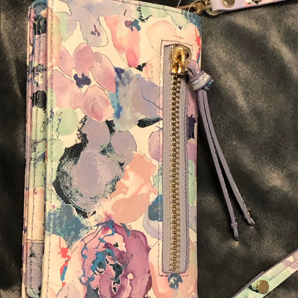 NWT Indigo small floral crossbody convertible wallet bag - Picture 4 of 10